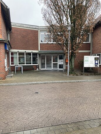 Praxiseingang Dr. Kolle