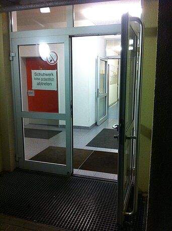 Eingang Schulungsräume FTZ