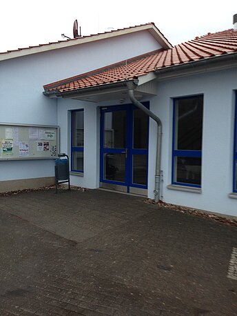 Eingang Dorfgemeinschaftshaus Barendorf