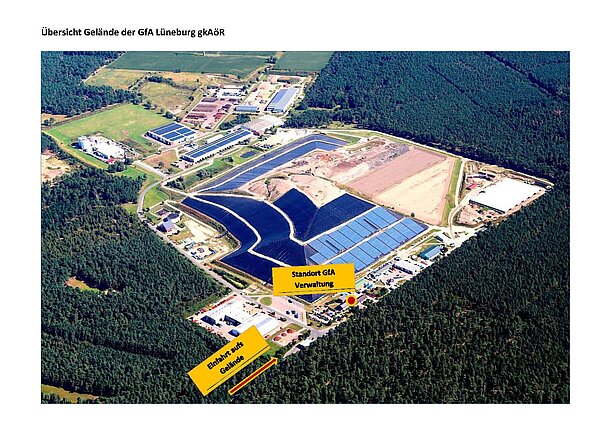 Übersicht Betriebsgelände