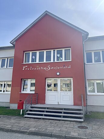 Eingang Freizeithaus