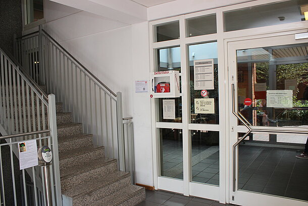 Eingangsbereich vom Gebäude 6