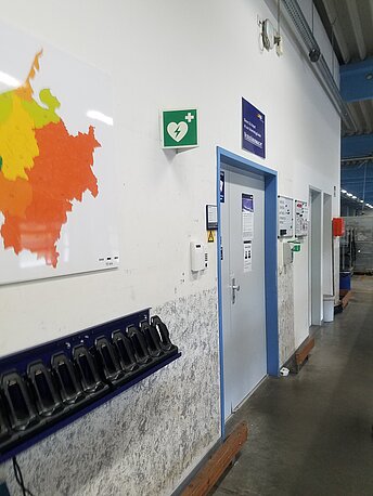 Eingang Servicebüro