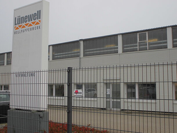 Eingang Büro Cartoflex-Lünewell