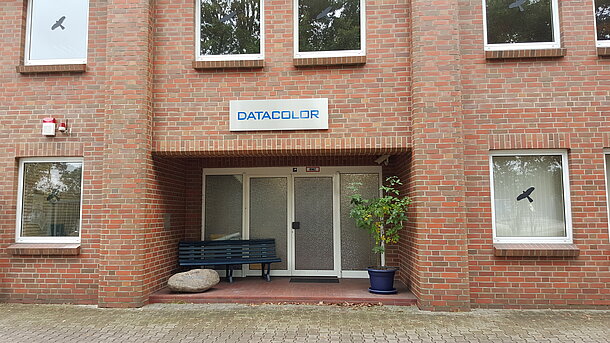 Eingang Datacolor