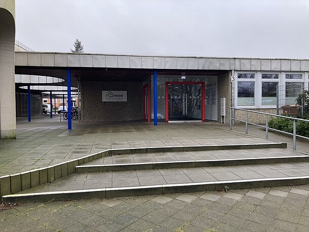 Eingang Gemeindehaus