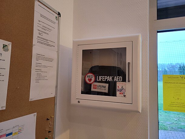 Flur Haupteingang Vereinsheim 