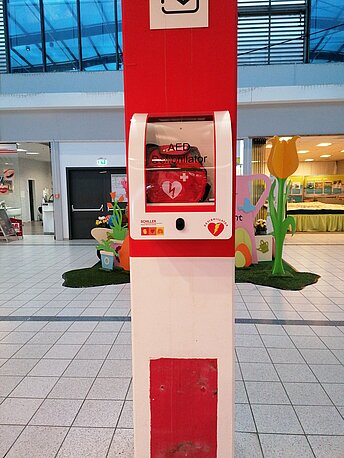 Säule bei Euronics XXL Säule bei Euronics XXL