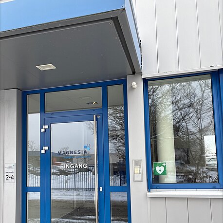 Magnesia GmbH, im Gebäude, erstes OG
