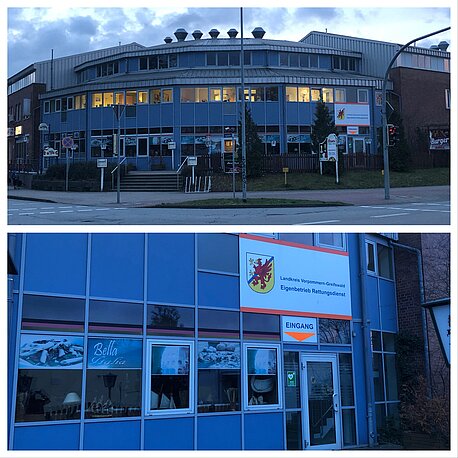 Landkreis Vorpommern-Greifswald\\nEigenbetrieb Rettungsdienst\\nFlur - 1. OG