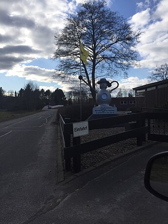 Zugang Werksgelände WeMa