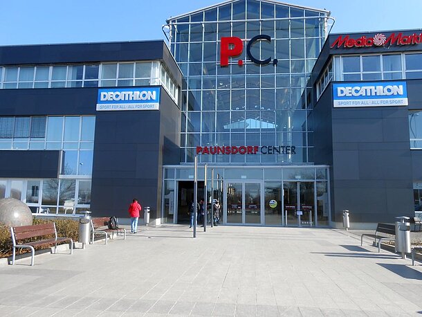 Paunsdorf Center_Haupteingang