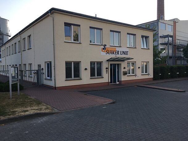 AUßenansicht Verwaltung Zuckerfabrik 