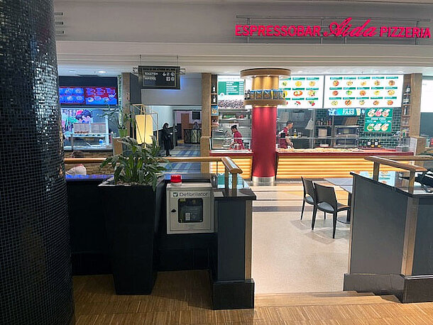 Zugang Foodcourt