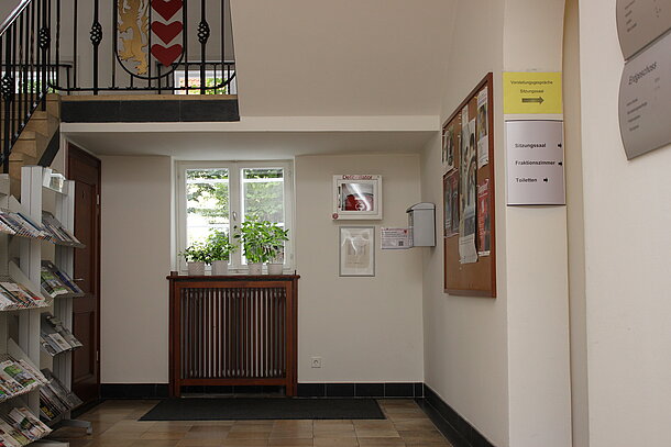 Eingangsbereich Gebäude 1 Eingang A